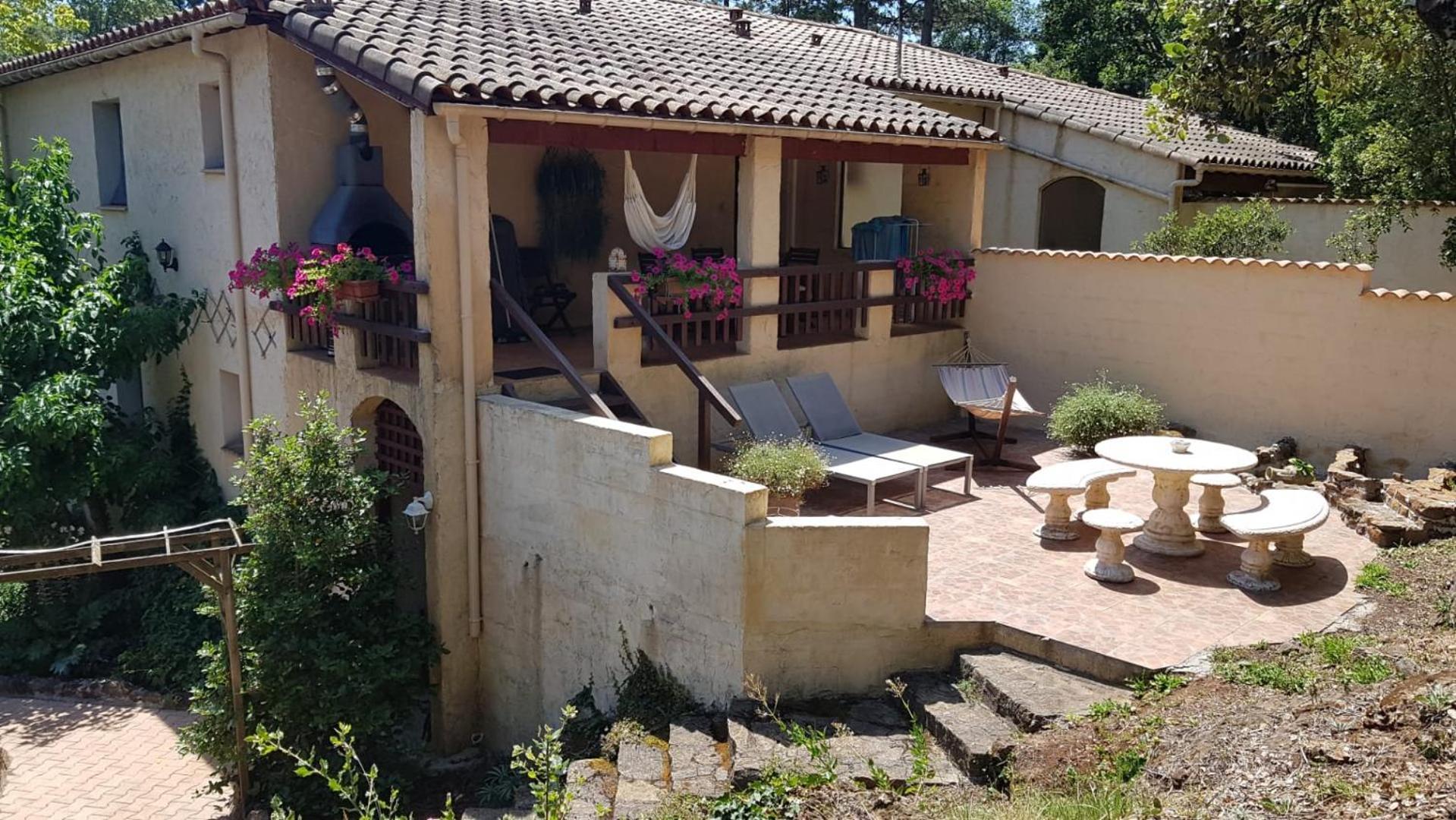 Les Jardins De Valaurie Hotell Anduze Exteriör bild